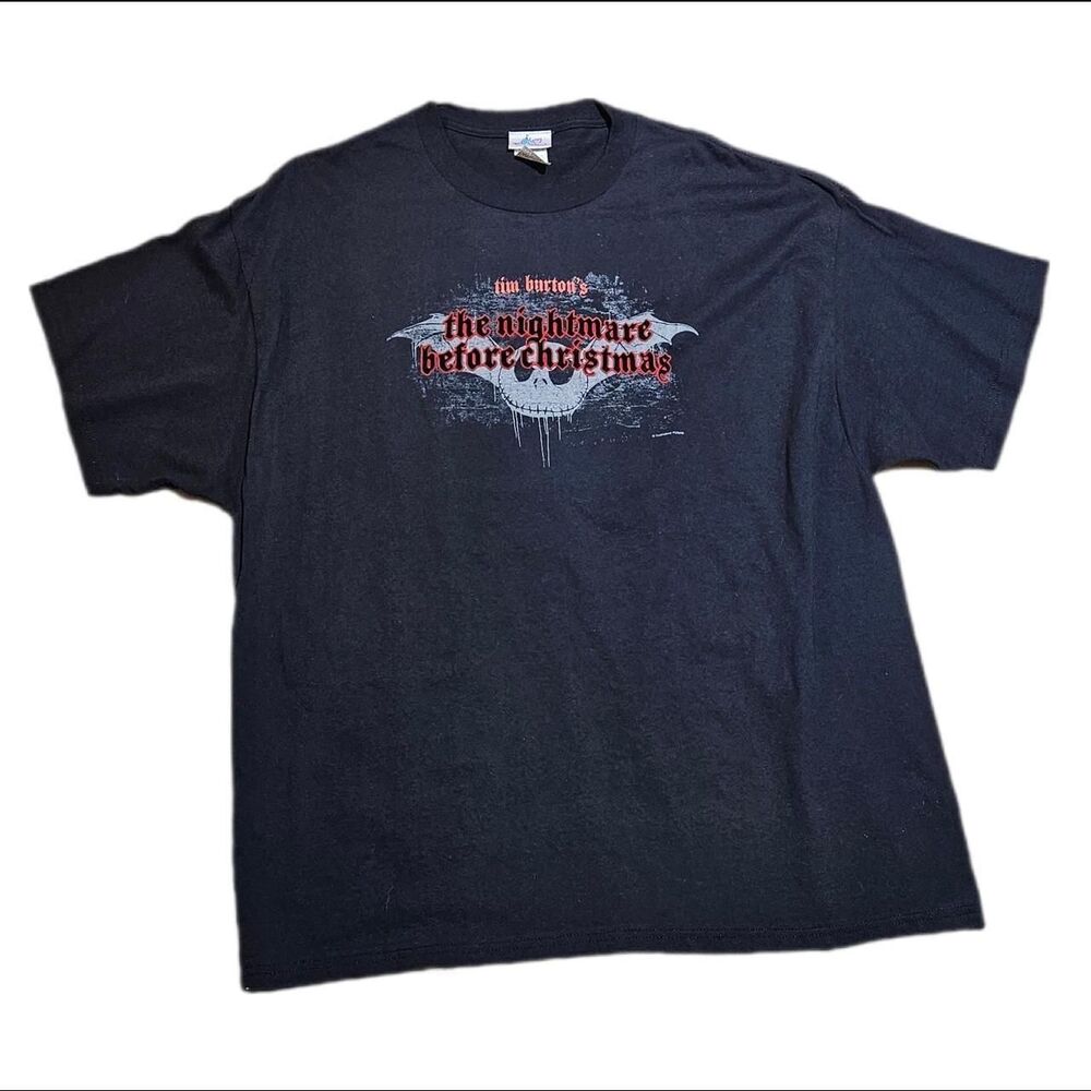 y2k grunge goth the nightmare before christmas tee